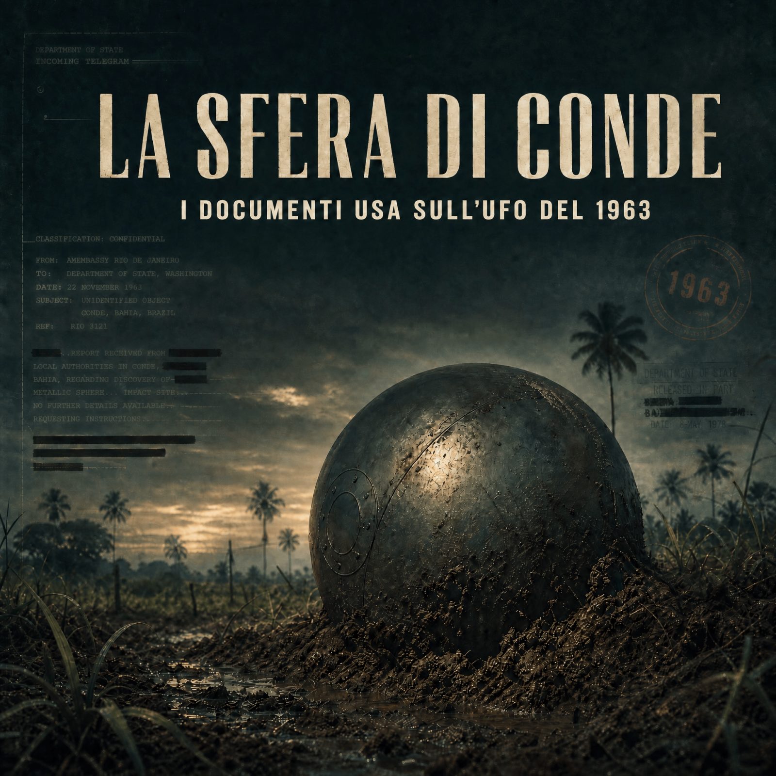 Bahia 1963, la sfera caduta a Conde: i documenti USA